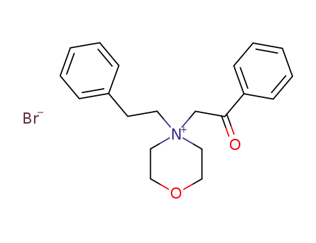 4-(2-oxo-2-phenylethyl)-4-(2-phenylethyl)morpholin-4-ium
