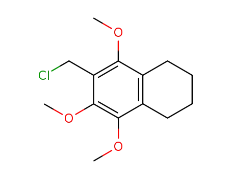 2-Chlormethyl-5,6,7,8-tetrahydro-1,3,4-trimethoxy-naphthalin