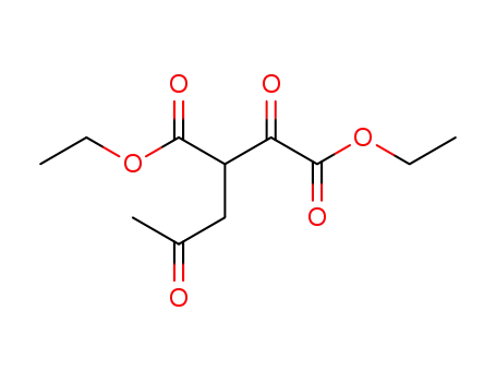 Molecular Structure of 68384-85-0 (diethyl 2-oxo-3-(2-oxopropyl)butanedioate)