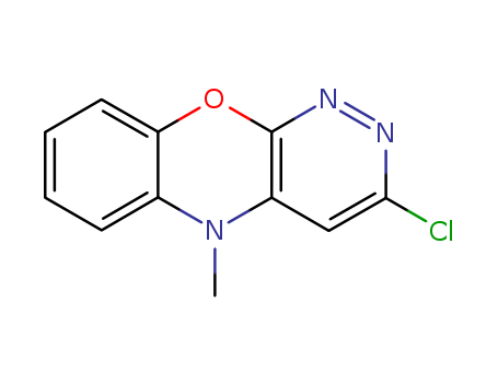 5H-Pyridazino[3,4-b][1,4]benzoxazine,3-chloro-5-methyl-