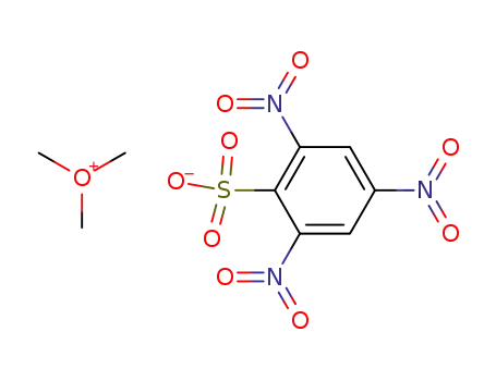 Molecular Structure of 13700-00-0 (2,4,6-trinitro-benzenesulfonic acid ; trimethyloxonium salt)