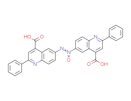 Molecular Structure of 835901-20-7 (2,2'-diphenyl-[6,6']azoxyquinoline-4,4'-dicarboxylic acid)