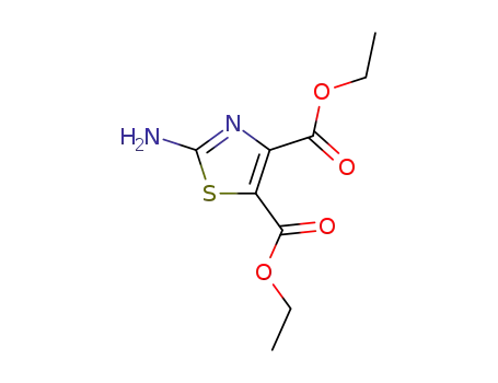 Molecular Structure of 5445-93-2 (diethyl 2-amino-1,3-thiazole-4,5-dicarboxylate)