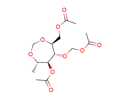 <i>O</i><sup>4</sup>-acetoxymethyl-<i>O</i><sup>3</sup>,<i>O</i><sup>6</sup>-diacetyl-<i>O</i><sup>2</sup>,<i>O</i><sup>5</sup>-methanediyl-1-deoxy-L-mannitol