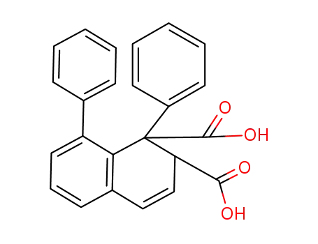 1,8-Diphenyl-1,2-dihydro-naphthalin-1,2-dicarbonsaeure