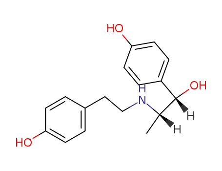 Molecular Structure of 26652-09-5 (RITODRINE)