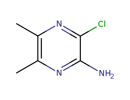 Pyrazinamine,  3-chloro-5,6-dimethyl-  (9CI)
