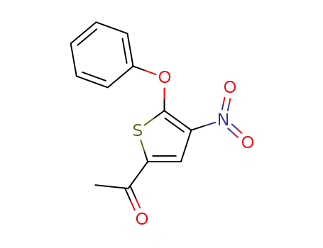 1-(4-nitro-5-phenoxy-[2]thienyl)-ethanone