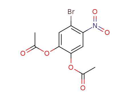 1,2-diacetoxy-4-bromo-5-nitro-benzene