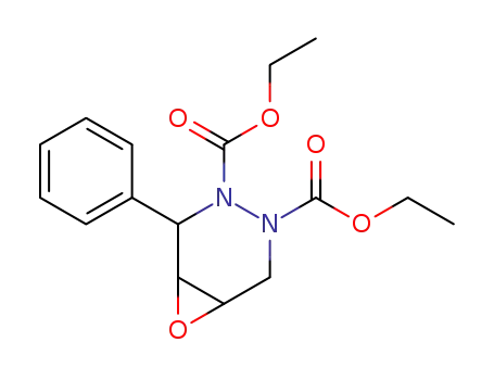 4,5-epoxy-3-phenyl-tetrahydro-pyridazine-1,2-dicarboxylic acid diethyl ester
