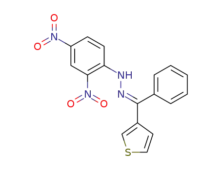 phenyl-[3]thienyl ketone-(2,4-dinitro-phenylhydrazone)