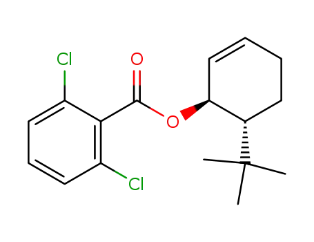 2,6-dichloro-benzoic acid-(<i>trans</i>-6-<i>tert</i>-butyl-cyclohex-2-enyl ester)