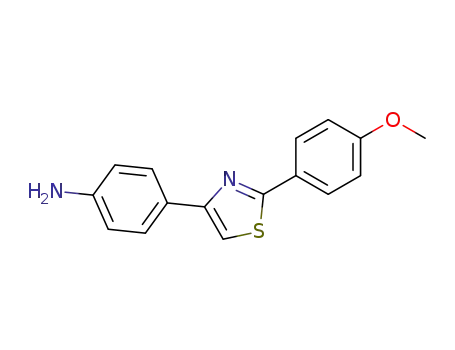 4-(2-(4-메톡시페닐)티아졸-4-일)벤제나민
