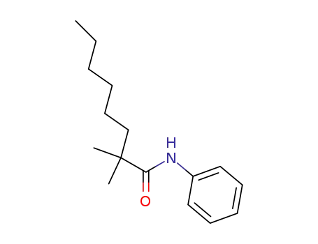 Molecular Structure of 97725-04-7 (2,2-dimethyl-octanoic acid anilide)