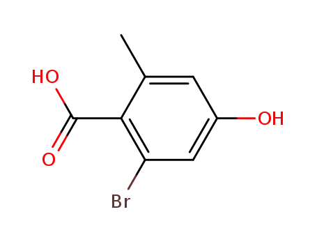 2-Bromo-4-hydroxy-6-methyl-benzoic acid