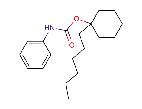 phenyl-carbamic acid-(1-hexyl-cyclohexyl ester)