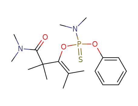 Dimethyl-thiophosphoramidic acid O-[1-(1-dimethylcarbamoyl-1-methyl-ethyl)-2-methyl-propenyl] ester O'-phenyl ester