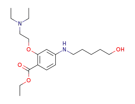 2-(2-diethylamino-ethoxy)-4-(5-hydroxy-pentylamino)-benzoic acid ethyl ester