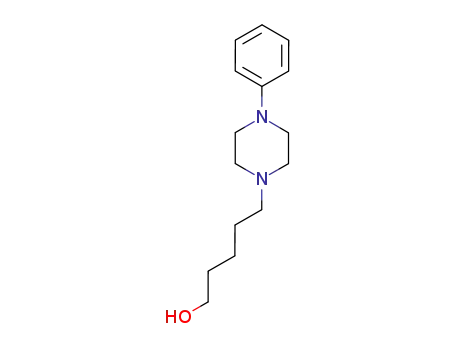 Molecular Structure of 93151-66-7 (5-(4-phenylpiperazin-1-yl)pentan-1-ol)