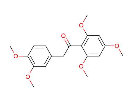 Molecular Structure of 83459-58-9 (2,4,6,3',4'-pentamethoxy-deoxybenzoin)