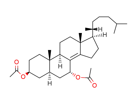 5α-cholest-8(14)-ene-3β,7α-diol diacetate