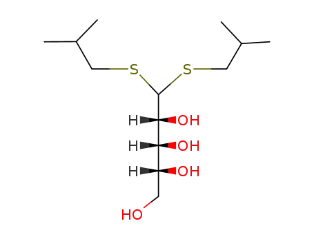 5,5-Bis(2-methylpropylsulfanyl)pentane-1,2,3,4-tetrol
