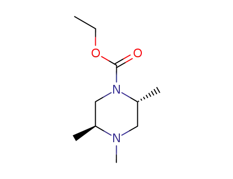 (+/-)-2<i>r</i>,4,5<i>t</i>-trimethyl-piperazine-1-carboxylic acid ethyl ester