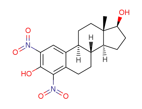 (17beta)-2,4-dinitroestra-1(10),2,4-triene-3,17-diol