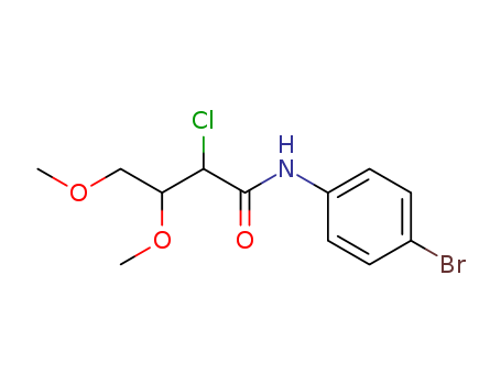 N-(4-bromophenyl)-2-chloro-3,4-dimethoxy-butanamide cas  7468-07-7