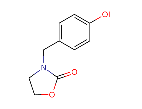 3-[(4-hydroxyphenyl)methyl]oxazolidin-2-one cas  6328-04-7