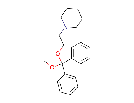1-{2-[methoxy(diphenyl)methoxy]ethyl}piperidine