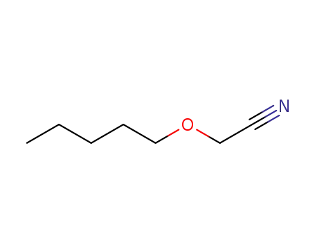 Molecular Structure of 6334-50-5 ((pentyloxy)acetonitrile)