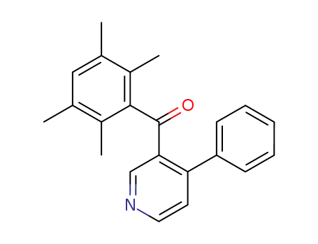 (4-phenyl-[3]pyridyl)-(2,3,5,6-tetramethyl-phenyl)-ketone