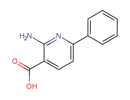 3-Pyridinecarboxylic acid, 2-amino-6-phenyl-