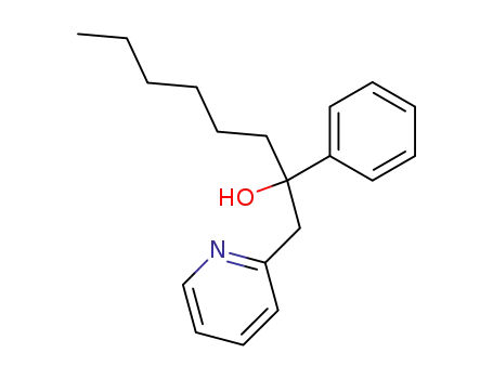 2-phenyl-1-[2]pyridyl-octan-2-ol