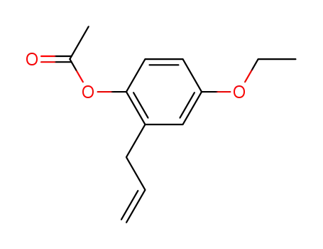 1-acetoxy-4-ethoxy-2-allyl-benzene