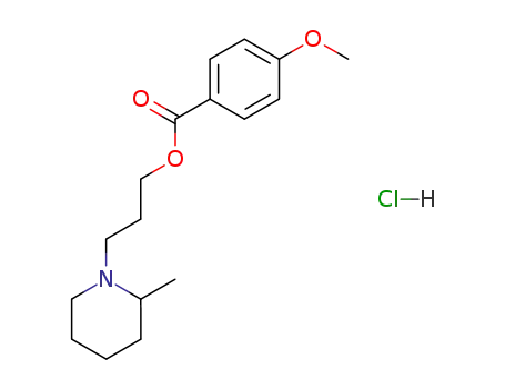 1-{3-[(4-methoxybenzoyl)oxy]propyl}-2-methylpiperidinium chloride