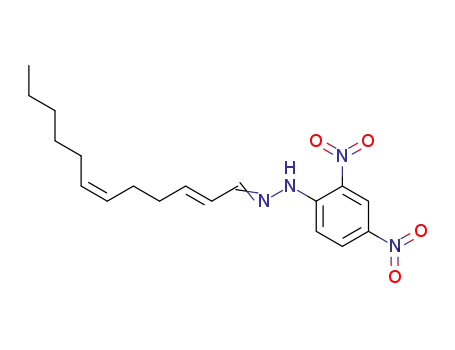 Dodeca-2-trans,6-cis-dienal-<2,4-dinitrophenylhydrazon>
