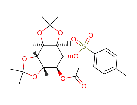 1L-<i>O</i><sup>3</sup>-acetyl-<i>O</i><sup>1</sup>,<i>O</i><sup>2</sup>;<i>O</i><sup>5</sup>,<i>O</i><sup>6</sup>-diisopropylidene-<i>O</i><sup>4</sup>-(toluene-4-sulfonyl)-<i>chiro</i>-inositol