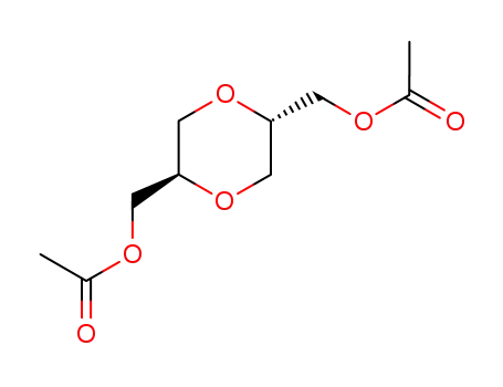 trans-2,5-bis(acetoxymethyl)-1,4-dioxane