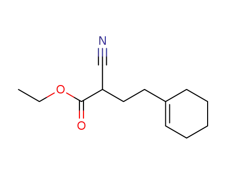 (+/-)-2-Cyan-4-(cyclohex-1-enyl)-buttersaeure-ethylester