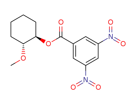 (+/-)-3.5-dinitro-benzoic acid-(<i>trans</i>-2-methoxy-cyclohexyl ester)