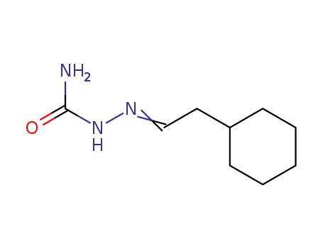 Molecular Structure of 3764-18-9 (2-(2-cyclohexylethylidene)hydrazinecarboxamide)