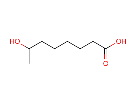 Molecular Structure of 17173-14-7 (7-hydroxy-octanoic acid)
