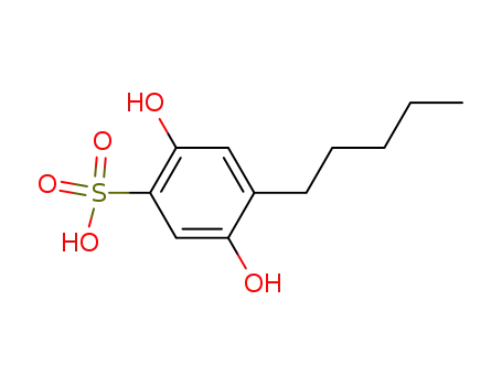 2-Pentyl-5-sulfo-hydrochinon