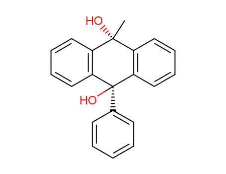 9,10-Dihydroxy-9r-methyl-10t-phenyl-9,10-dihydro-anthracen