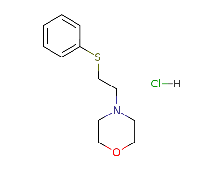 4-(2-phenylsulfanyl-ethyl)-morpholine; hydrochloride