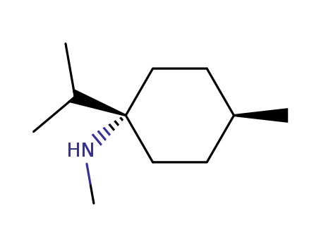 Molecular Structure of 804427-07-4 (Cyclohexanamine, N,4-dimethyl-1-(1-methylethyl)- (9CI))