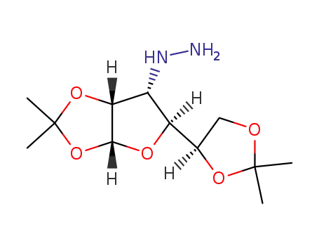 3-deoxy-3-hydrazino-1,2:5,6-di-O-isopropylidene-α-D-allofuranose