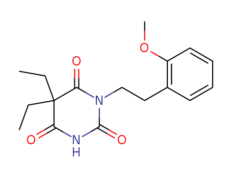 5,5-Diethyl-1-(2-methoxyphenethyl)barbituric acid